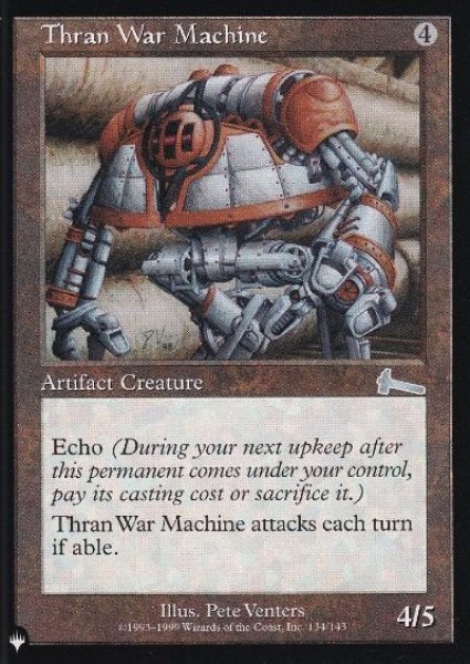 画像1: Thran War Machine/スランの戦争機械(英語版・通常) (1)
