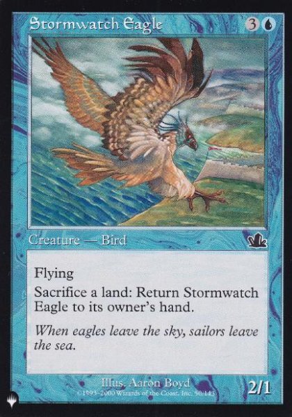 画像1: Stormwatch Eagle/嵐を見守る鷲(英語版・通常) (1)