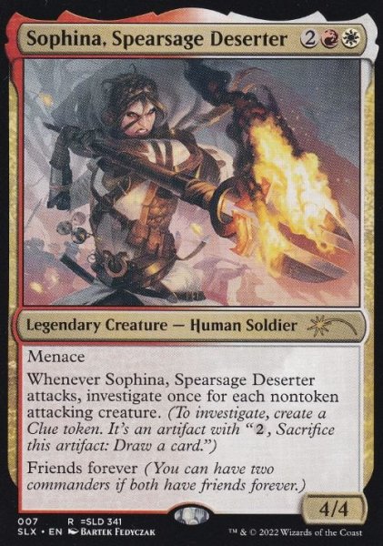 画像1: Sophina, Spearsage Deserter(英語版・通常) (1)